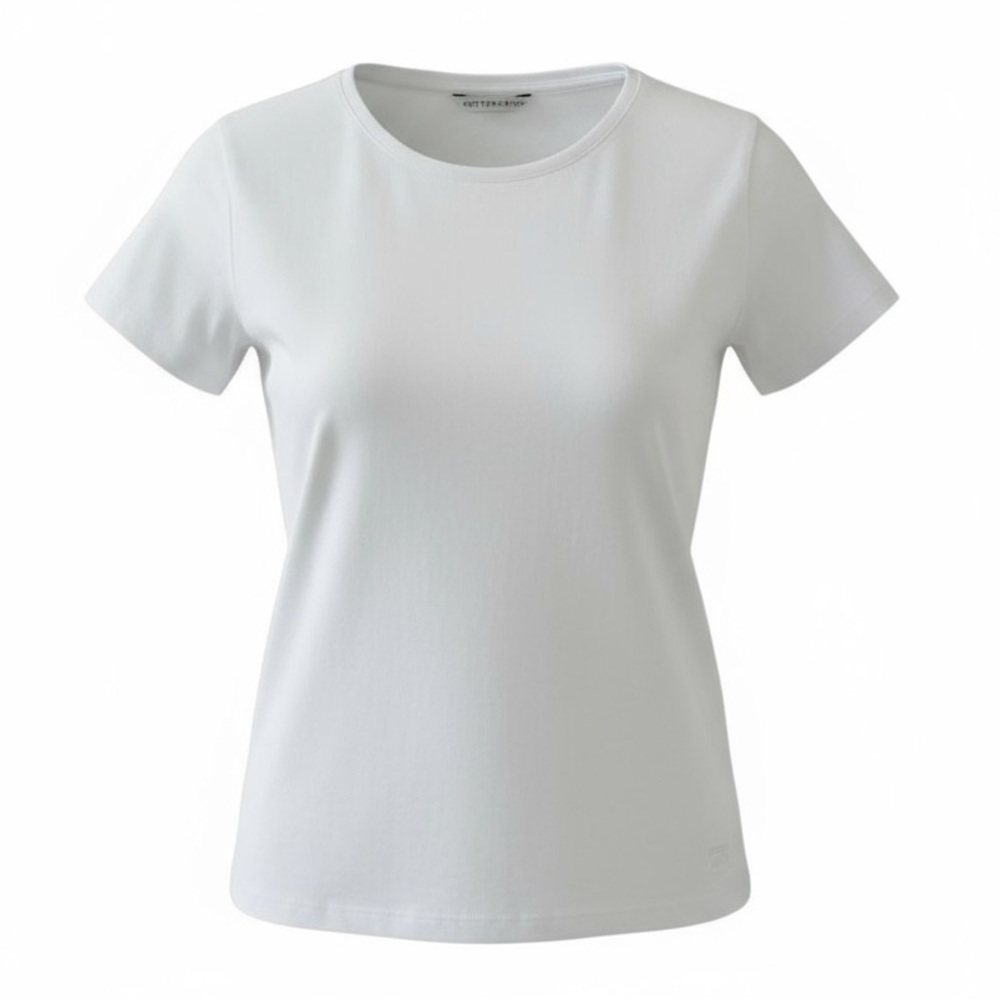 Cutter & Buck White Short Sleeve T-Shirt Size Medium